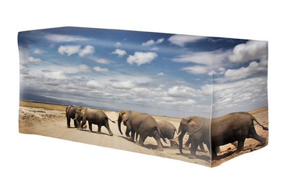 Fitted Table Cover Full Color Dye Sublimation