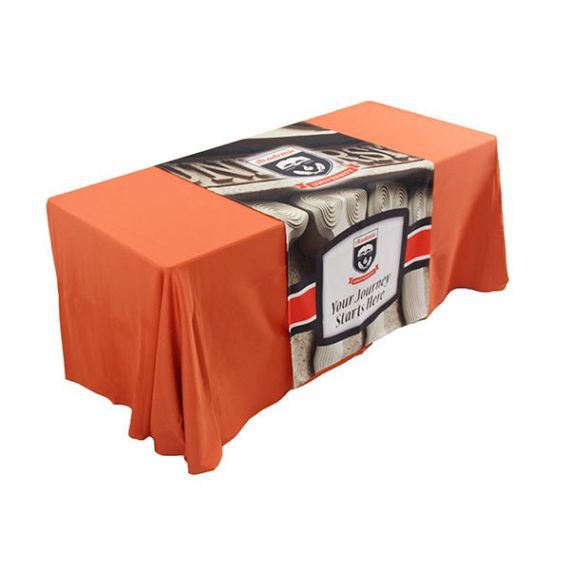 Small Table Runner 28"W Full Color Dye Sublimation